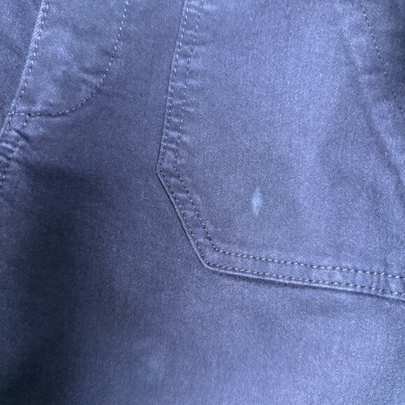 PAIGE Maysile Cropped Jogger Pants Womens Size 27 Vintage Black Cherry Ankle - Picture 12 of 12